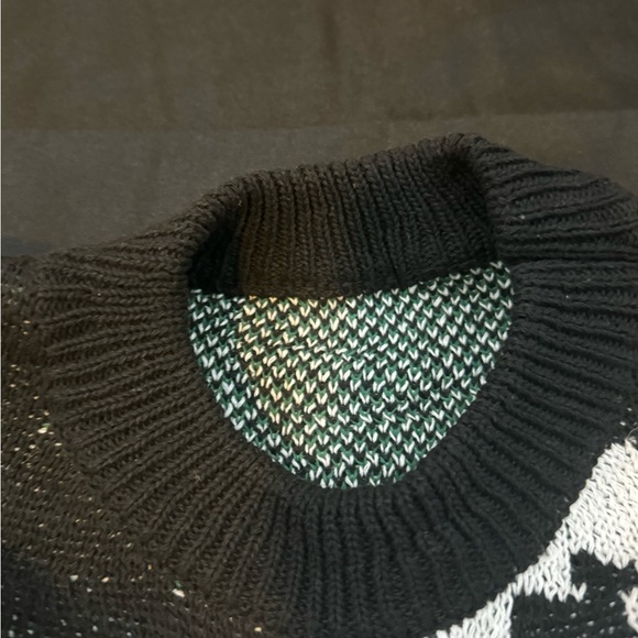 COPY - Vintage Mahjong knitted Chinese graphic - Picture 3 of 5